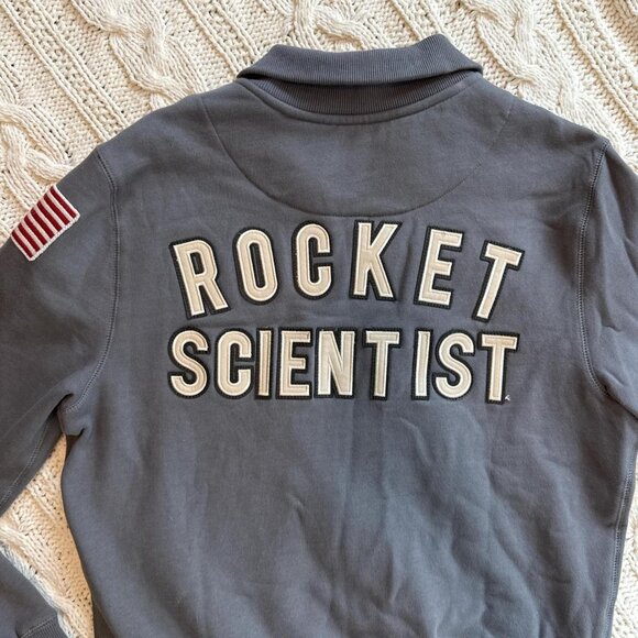 Red Canoe NASA Rocket Scientist Zip-Up ☆ - Picture 6 of 8